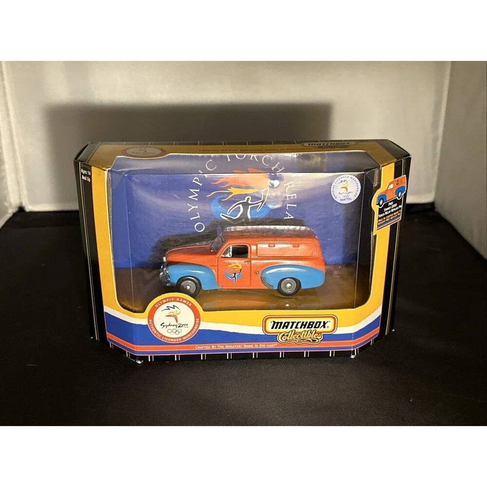1/43 MATCHBOX HOLDEN FJ VAN SYDNEY 2000 OLYMPIC TORCH RELAY CAR #YYM38336 RARE
